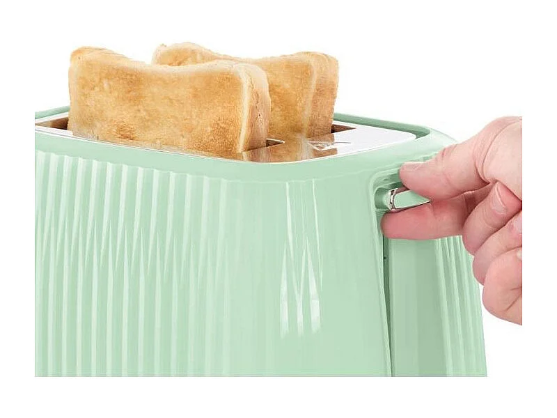 Grille-pain - RUSSELL HOBBS - EDEN - 800 W - 2 fentes - Pistachio