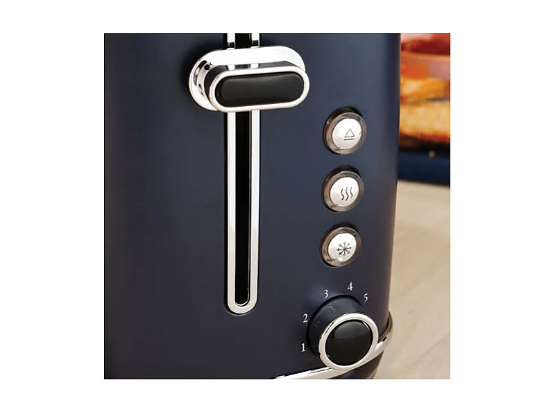 Terraillon Grille pains 2 fentes 1550w bleu nuit - 15437