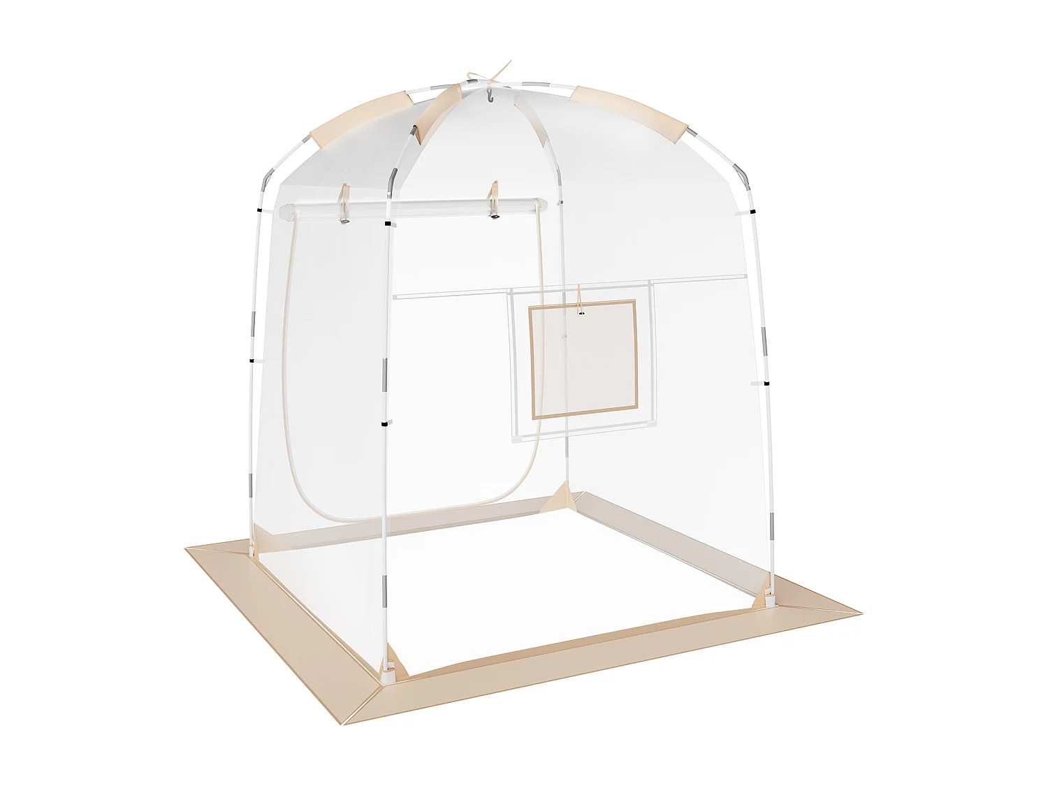 Tente de Sport SucceBuy Abri Instantané Résistant aux Intempéries Bulle Transparente 1 Personne, Idéal pour Camping et Randonnée en Plein Air