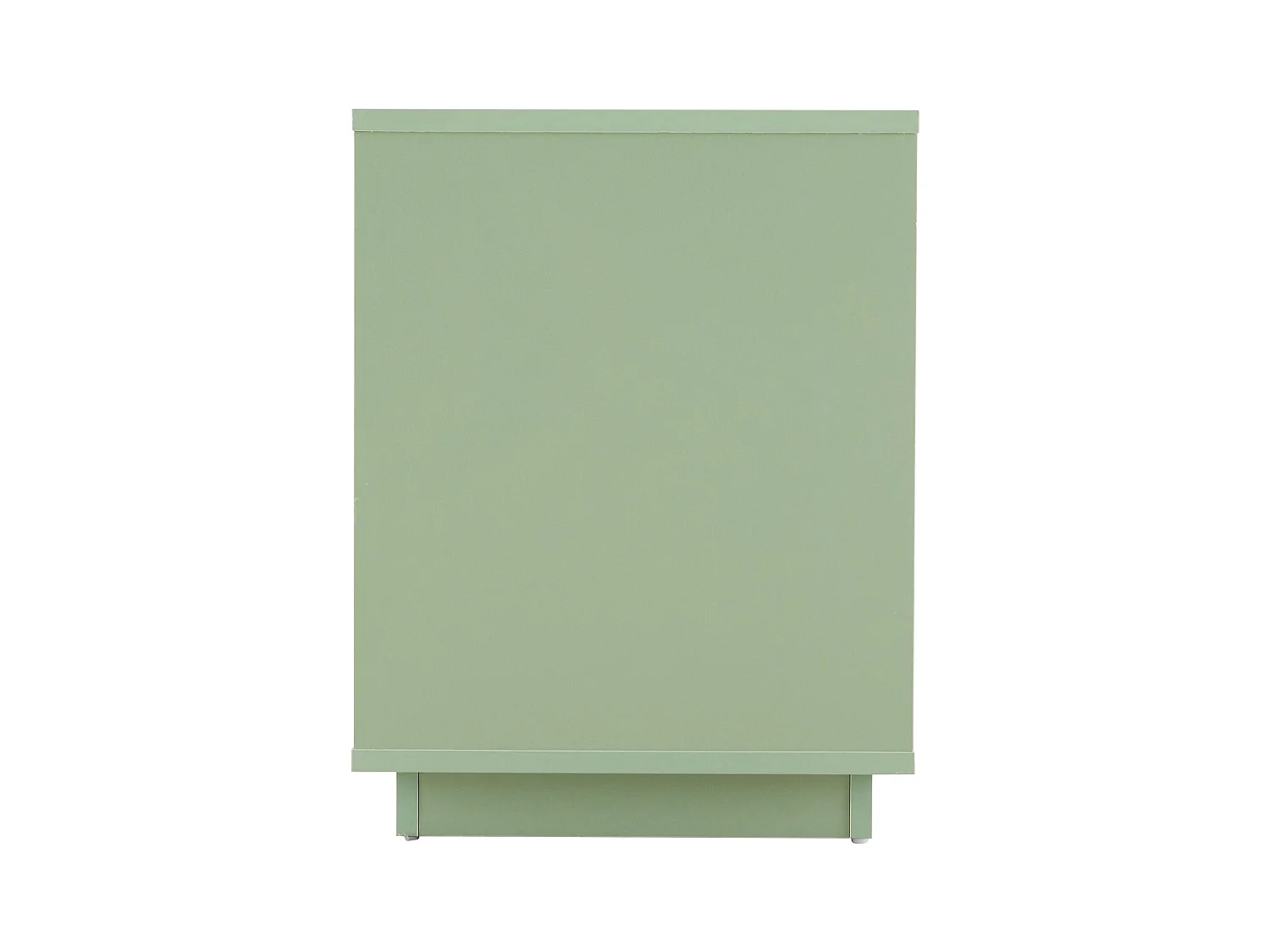 Meuble TV moderne rectangulaire L140 cm vert