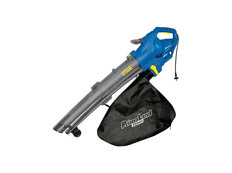 Aspirateur Souffleur Broyeur 3000W RIBIMEX - PRASB3000 avec Sac de Récupération Amovible 45 L