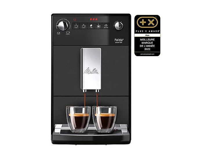 Expresso avec broyeur Melitta Purista F230 104 1450 W Noir Mat