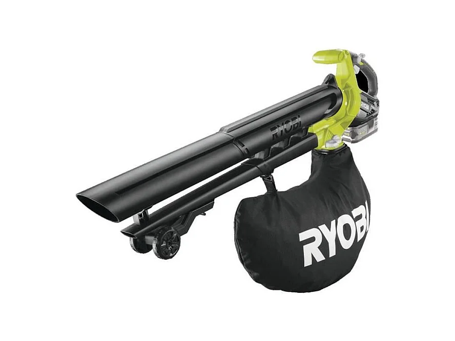 Souffleur aspiro-broyeur 2-en-1 - RYOBI - Brushless - 201 km/h - 6 m³/min