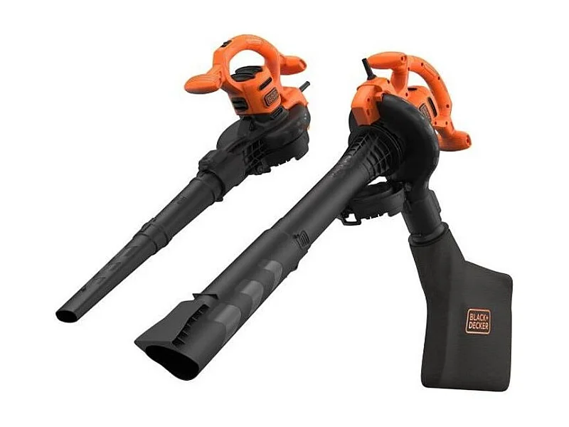 Aspirateur Souffleur Broyeur filaire 2600W BLACK+DECKER BEBL260-QS - Capacité 40L Volume d'aspiration 11,8m3/min