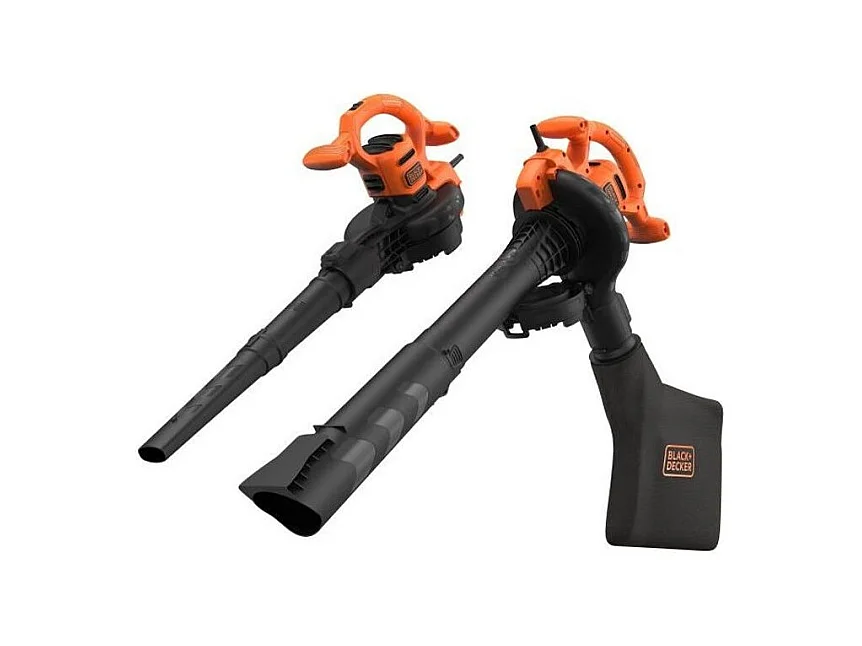 Aspirateur Souffleur Broyeur filaire 2600W BLACK+DECKER BEBL260-QS - Capacité 40L Volume d'aspiration 11,8m3/min