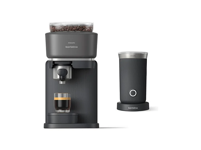Expresso avec broyeur Philips BAR303 60 Baristina Latté Noir