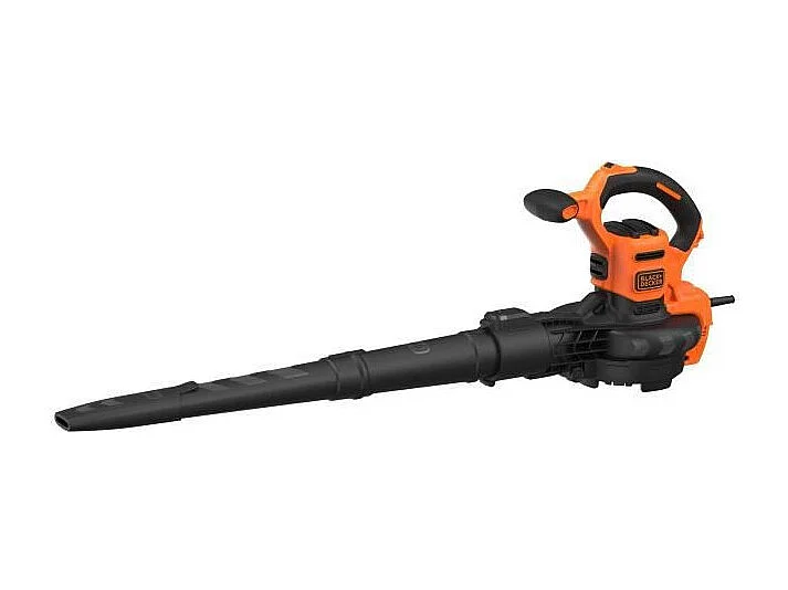 BLACK+DECKER - Aspirateur, Souffleur, Broyeur de feuilles filaire 3000W - BEBLV300-QS - Livre avec tuyau flexible et sac a dos 7
