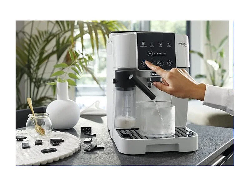 Machine expresso broyeur DELONGHI ECAM220.61.W - inox