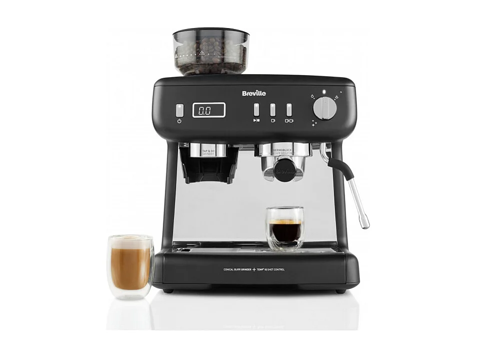 Expresso Breville Machine Espresso avec broyeur à grains intégré & écran LED