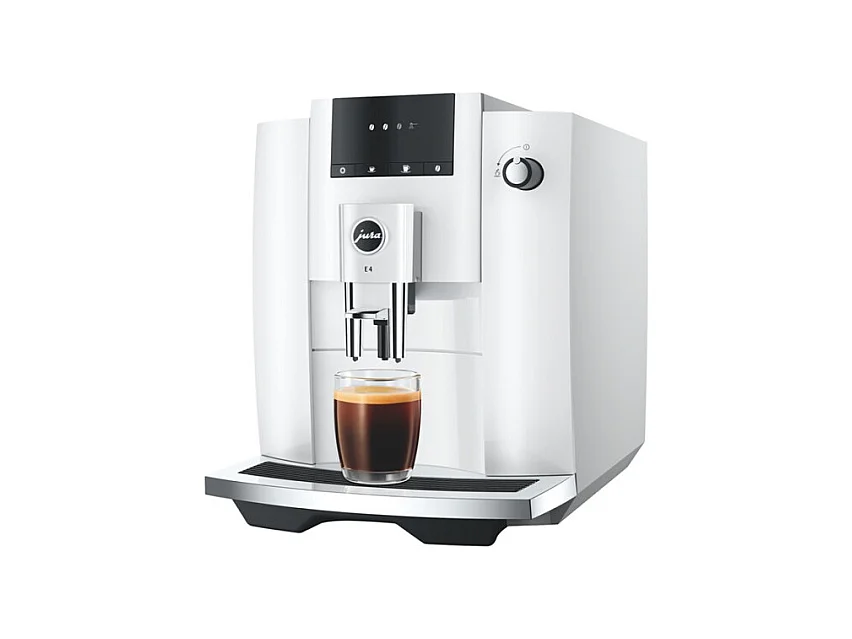 Expresso avec broyeur Jura E4 PIANO WHITE