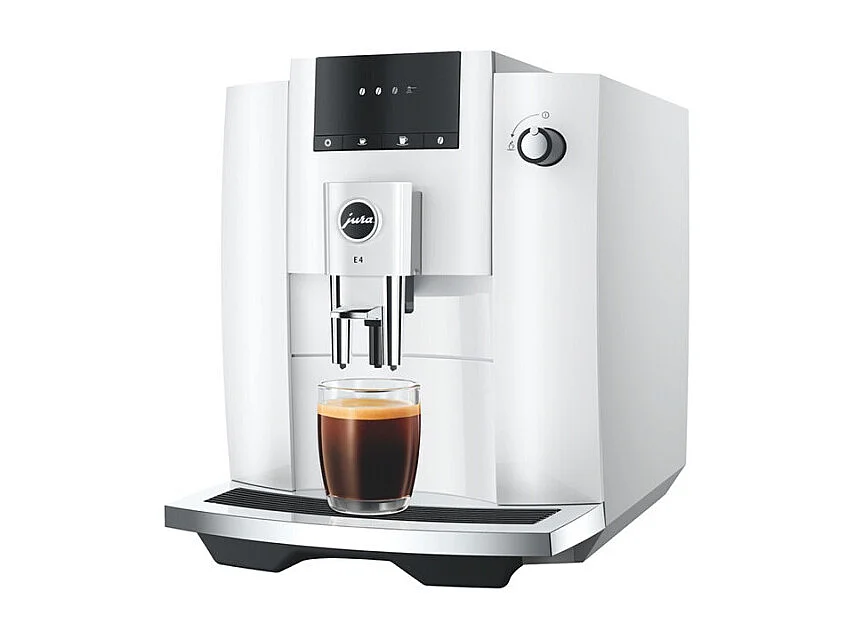 Expresso avec broyeur Jura E4 PIANO WHITE