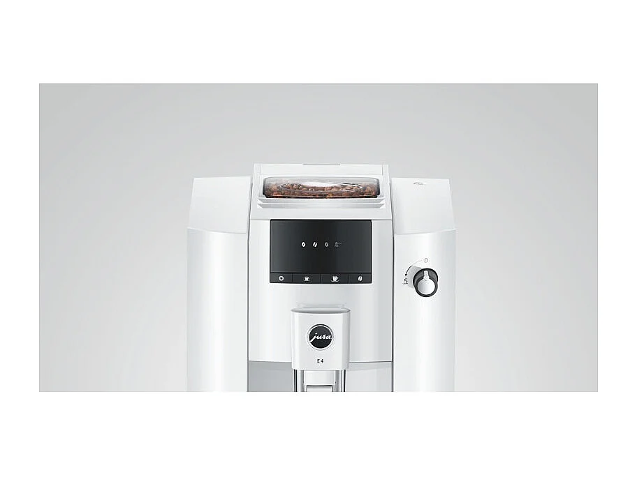 Expresso avec broyeur Jura E4 PIANO WHITE