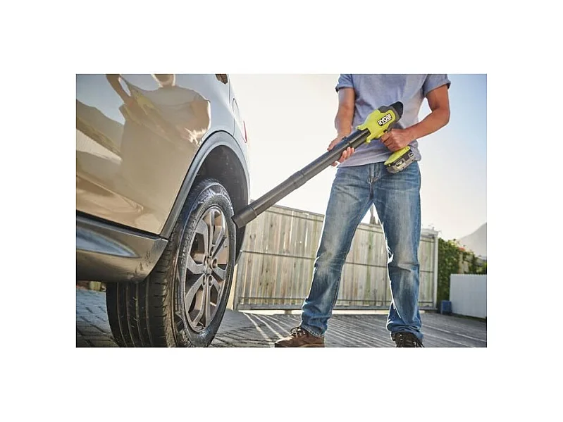 Souffleur ultra compact - RYOBI - 18 V - Brushless - Vitesse max. 241,5 km/h - Débit air max. : 6,51 m³/min - Vendu sans batte