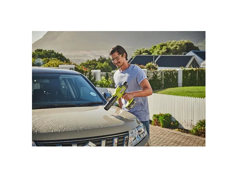 Souffleur ultra compact - RYOBI - 18 V - Brushless - Vitesse max. 241,5 km/h - Débit air max. : 6,51 m³/min - Vendu sans batte