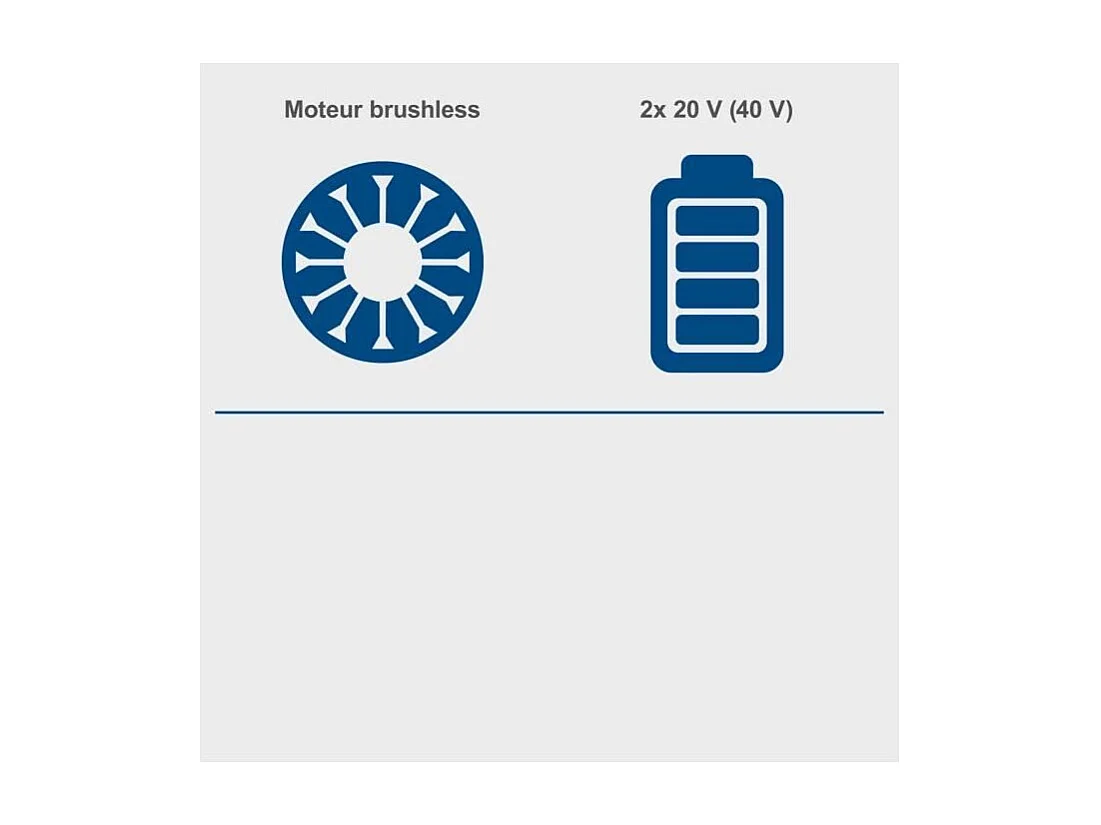 Souffleur/aspirateur de feuilles sans fil SCHEPPACH BC-BLV720-X 20V IXES - Débit 210km/h - 45L - sans batterie ni chargeur