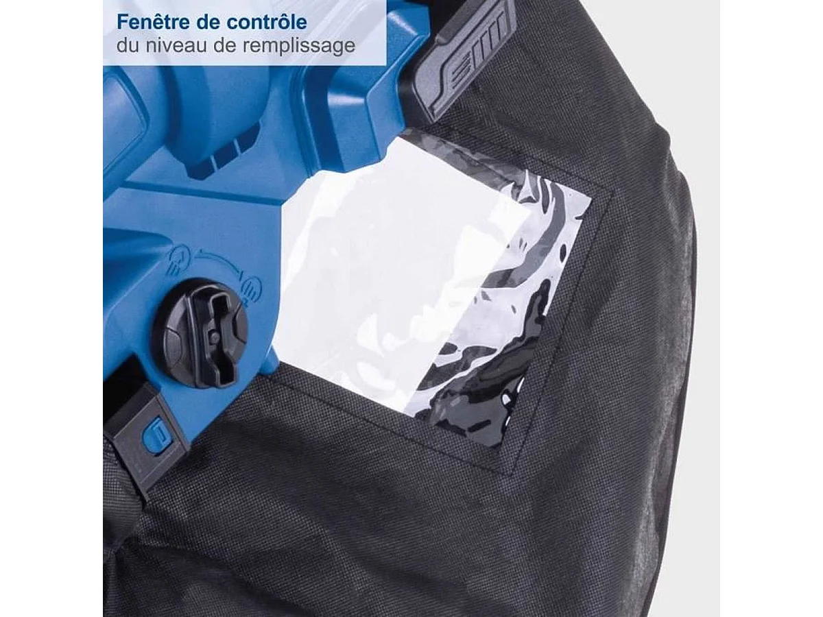 Akku-Laubbläser/-sauger SCHEPPACH BC-BLV720-X 20V IXES - Luftstrom 210km/h - 45L