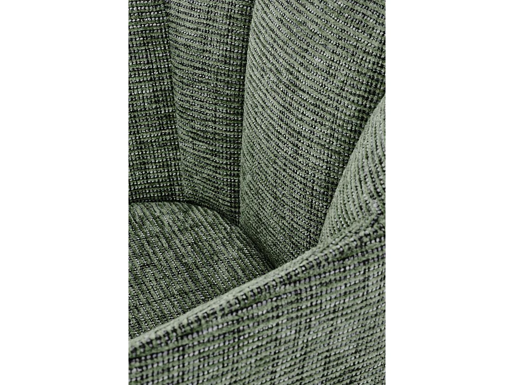 Chaise K576/revêtement tissu métal/Vert