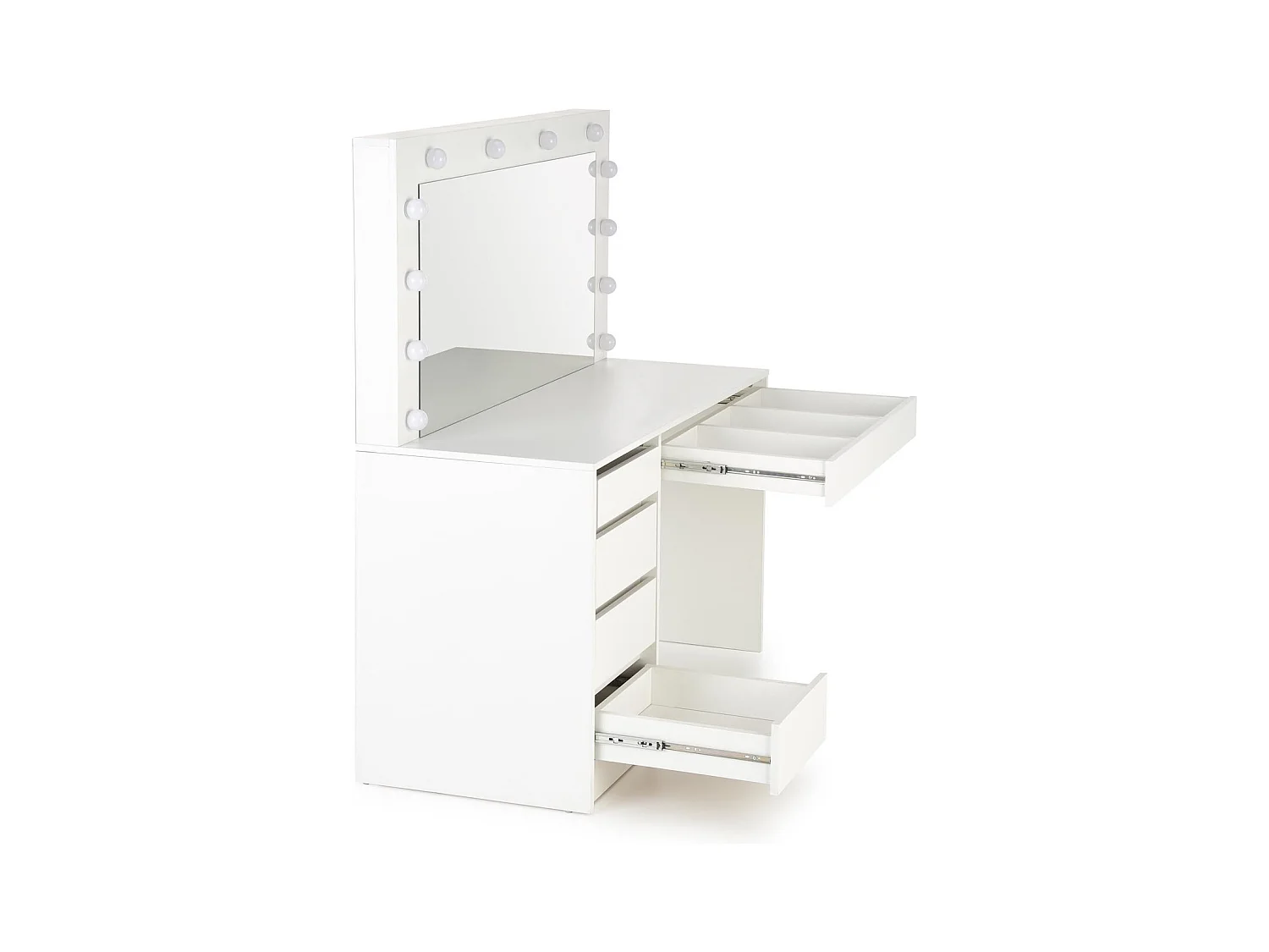 Toeletta Hollywood/LED/Bianco