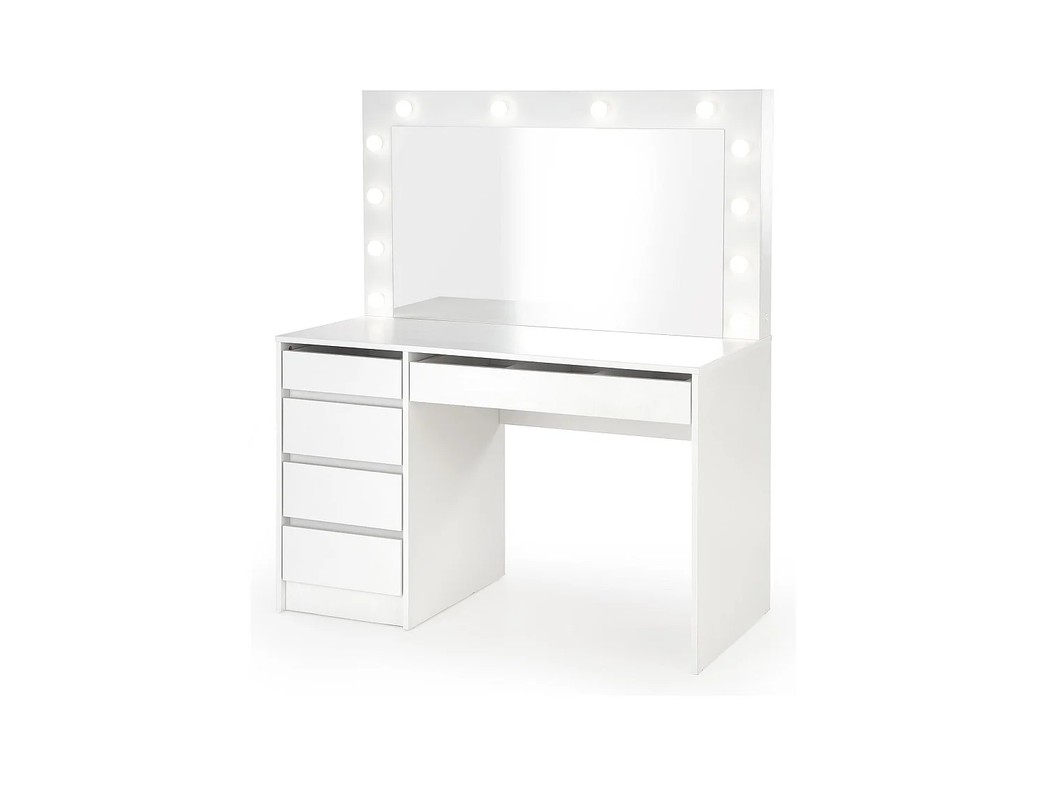 Toeletta Hollywood/LED/Bianco