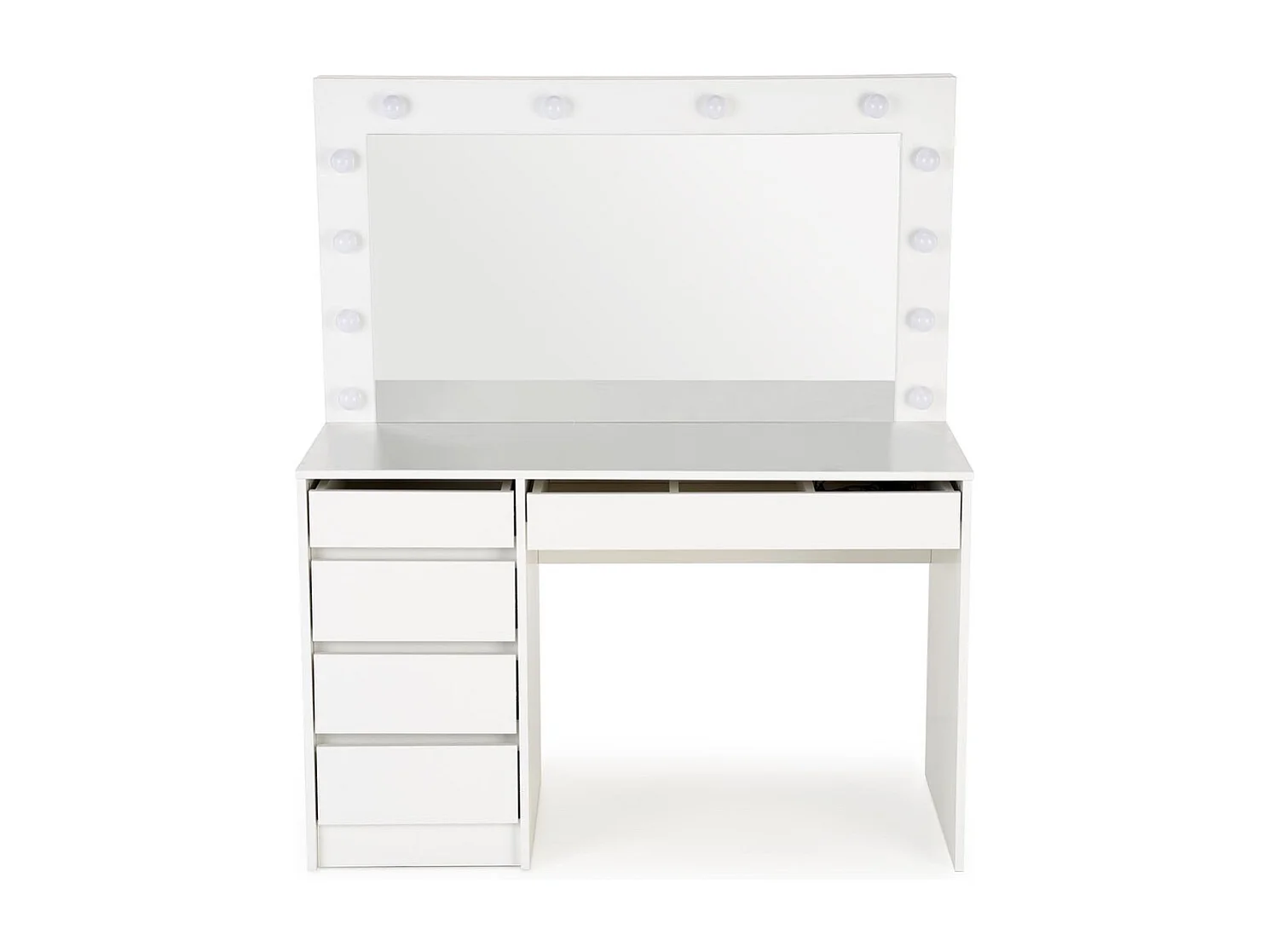 Schminktisch Hollywood/LED/Weiss
