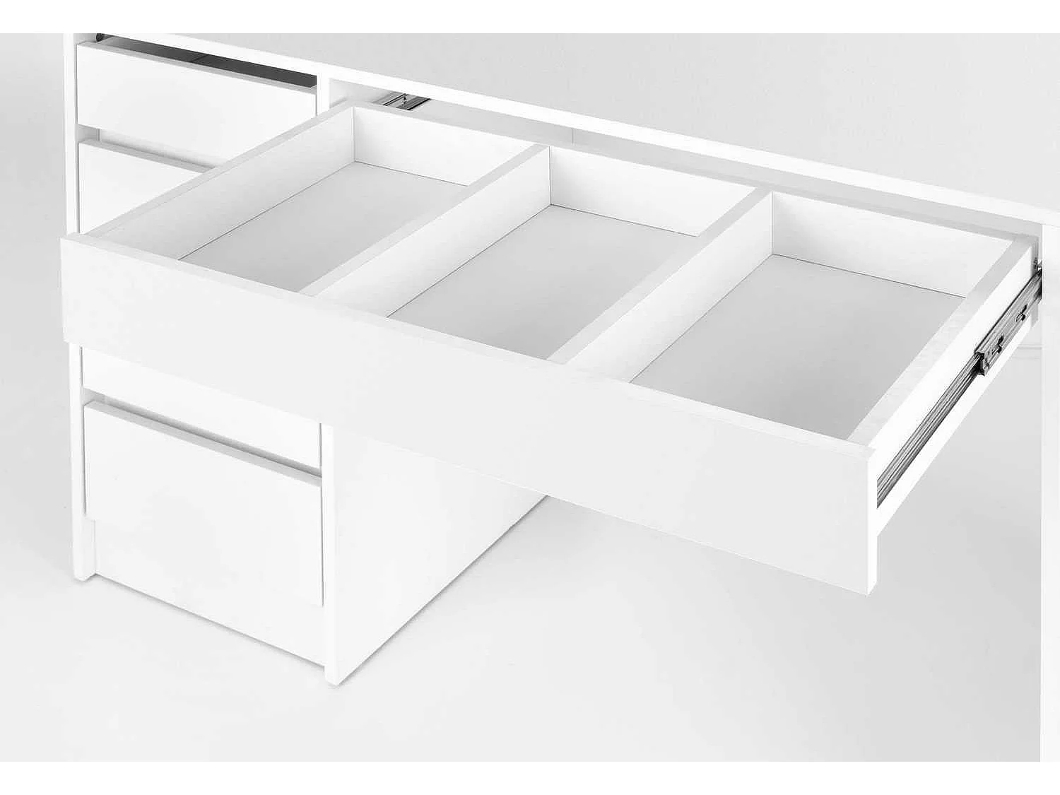 Schminktisch Hollywood/LED/Weiss