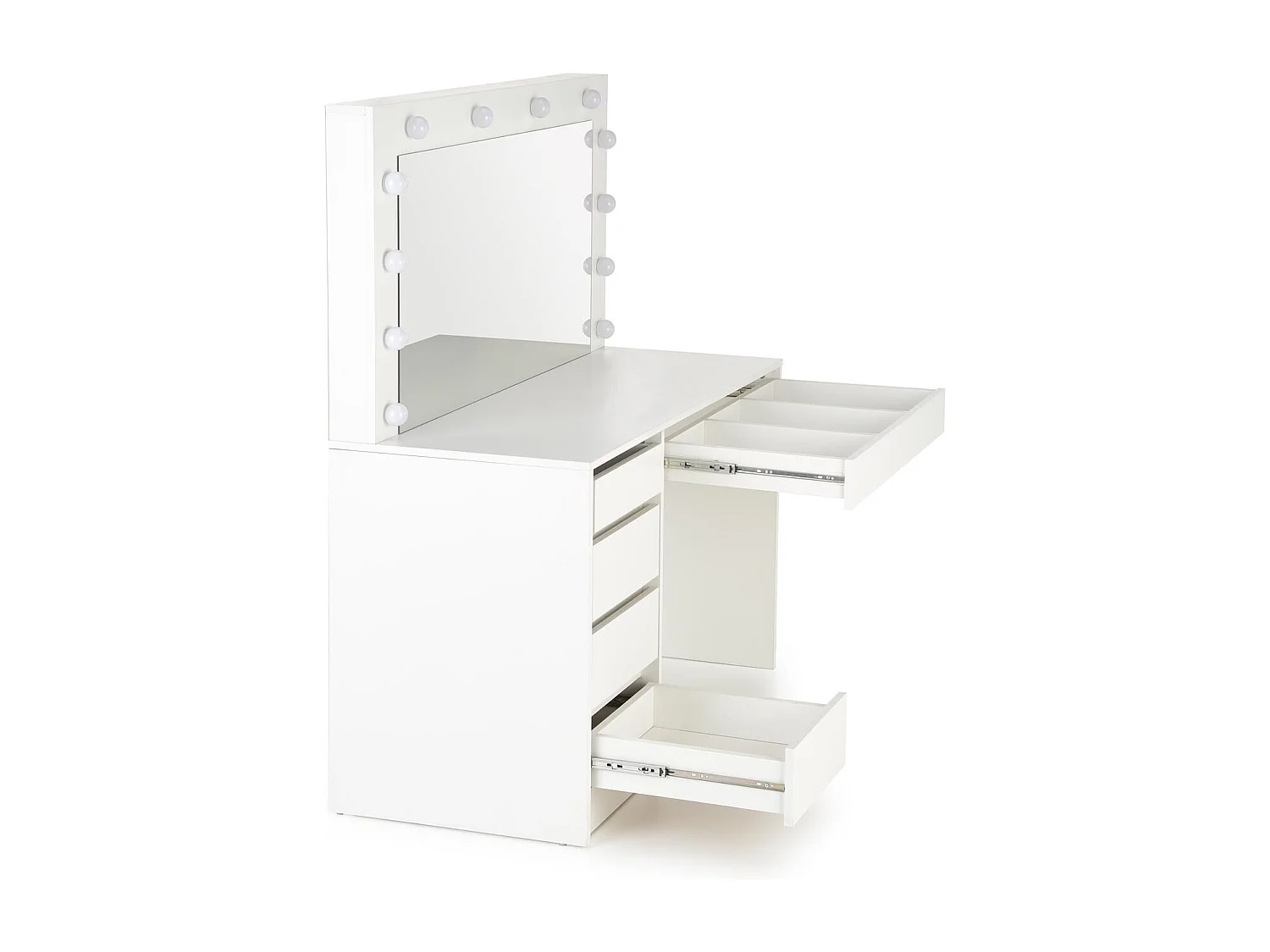 Schminktisch Hollywood/LED/Weiss