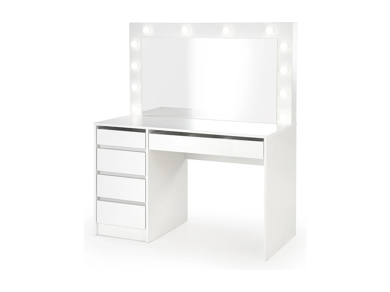Schminktisch Hollywood/LED/Weiss