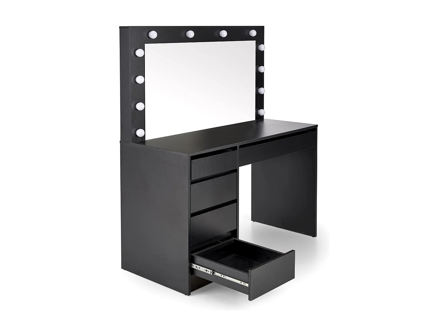 Toeletta Hollywood/LED/Nero