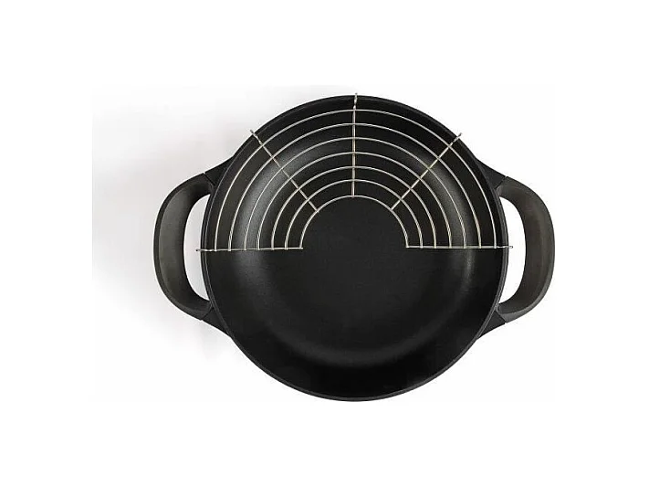 Wok électrique LIVOO DOC128N 1500W 4L Ø33 cm - Revêtement antiadhésif - Thermostat réglable - Pour 6 personnes