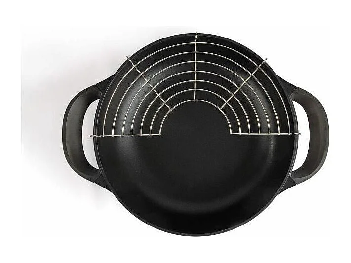 Wok électrique LIVOO DOC128N 1500W 4L Ø33 cm - Revêtement antiadhésif - Thermostat réglable - Pour 6 personnes