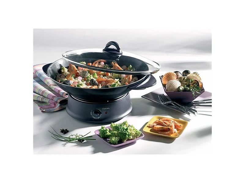 TEFAL - Wok couvercle verre - WO300010