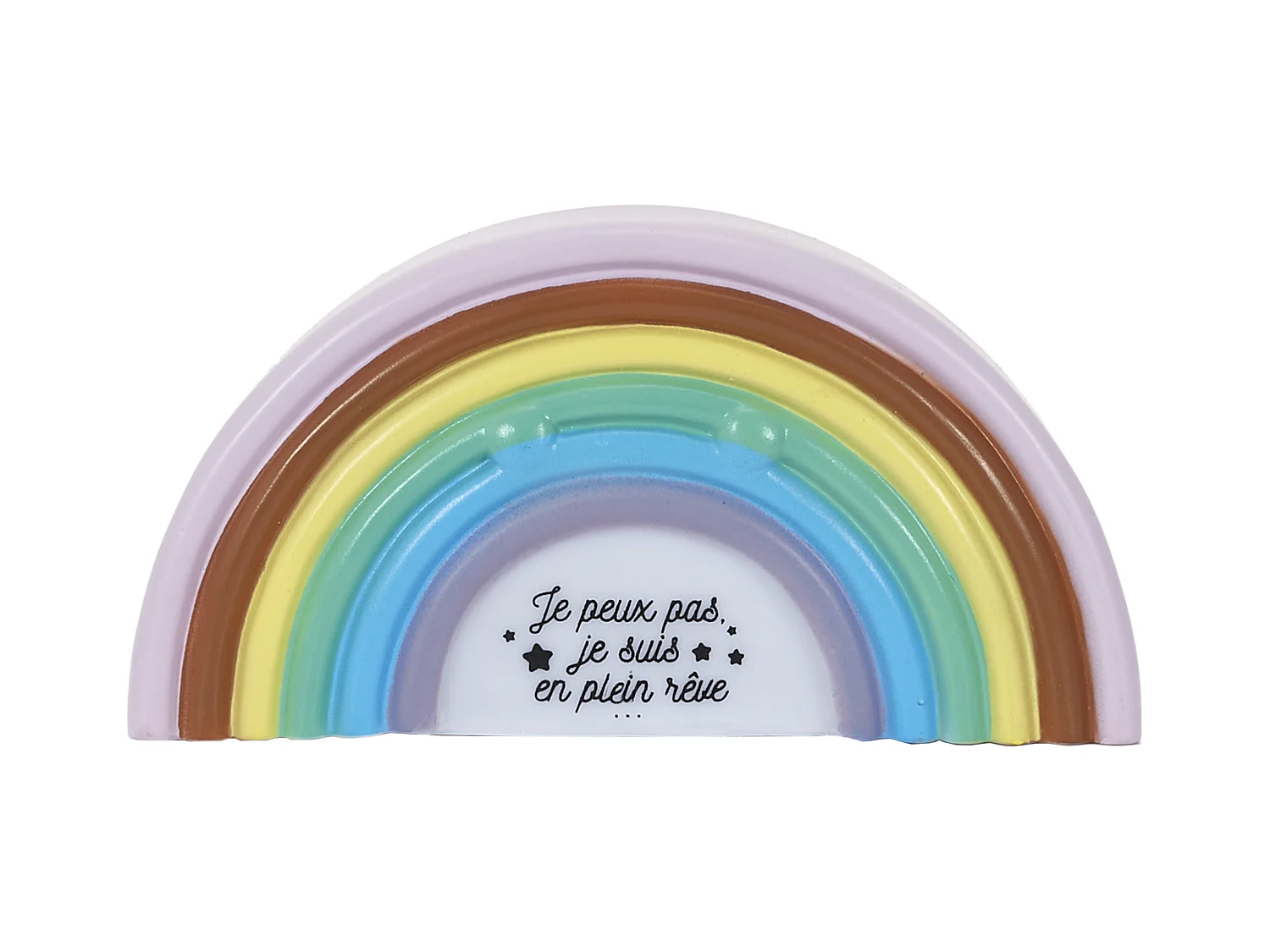 Veilleuse Arc En Ciel 7x4x14cm Multicolore