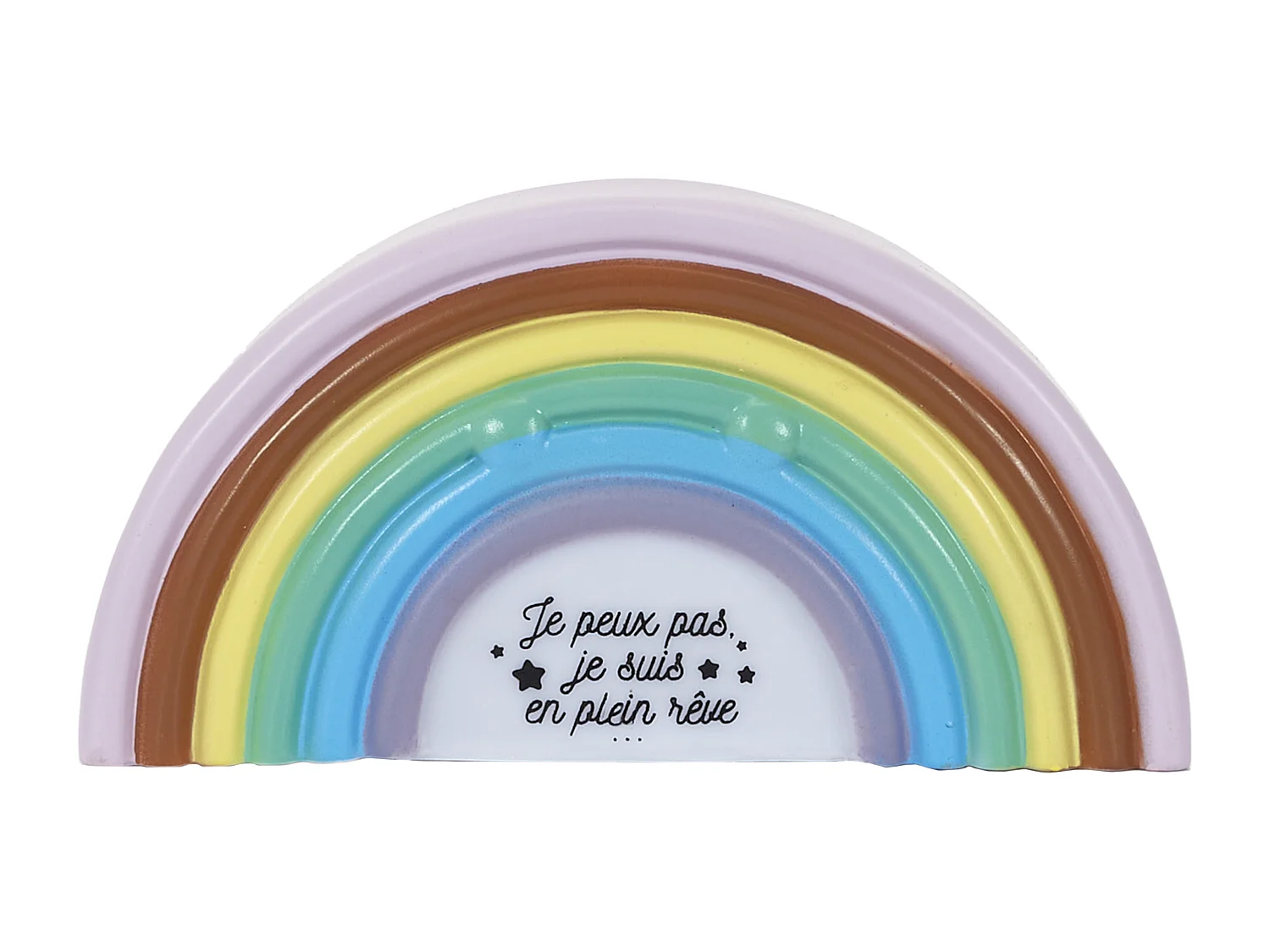 Veilleuse Arc En Ciel 7x4x14cm Multicolore