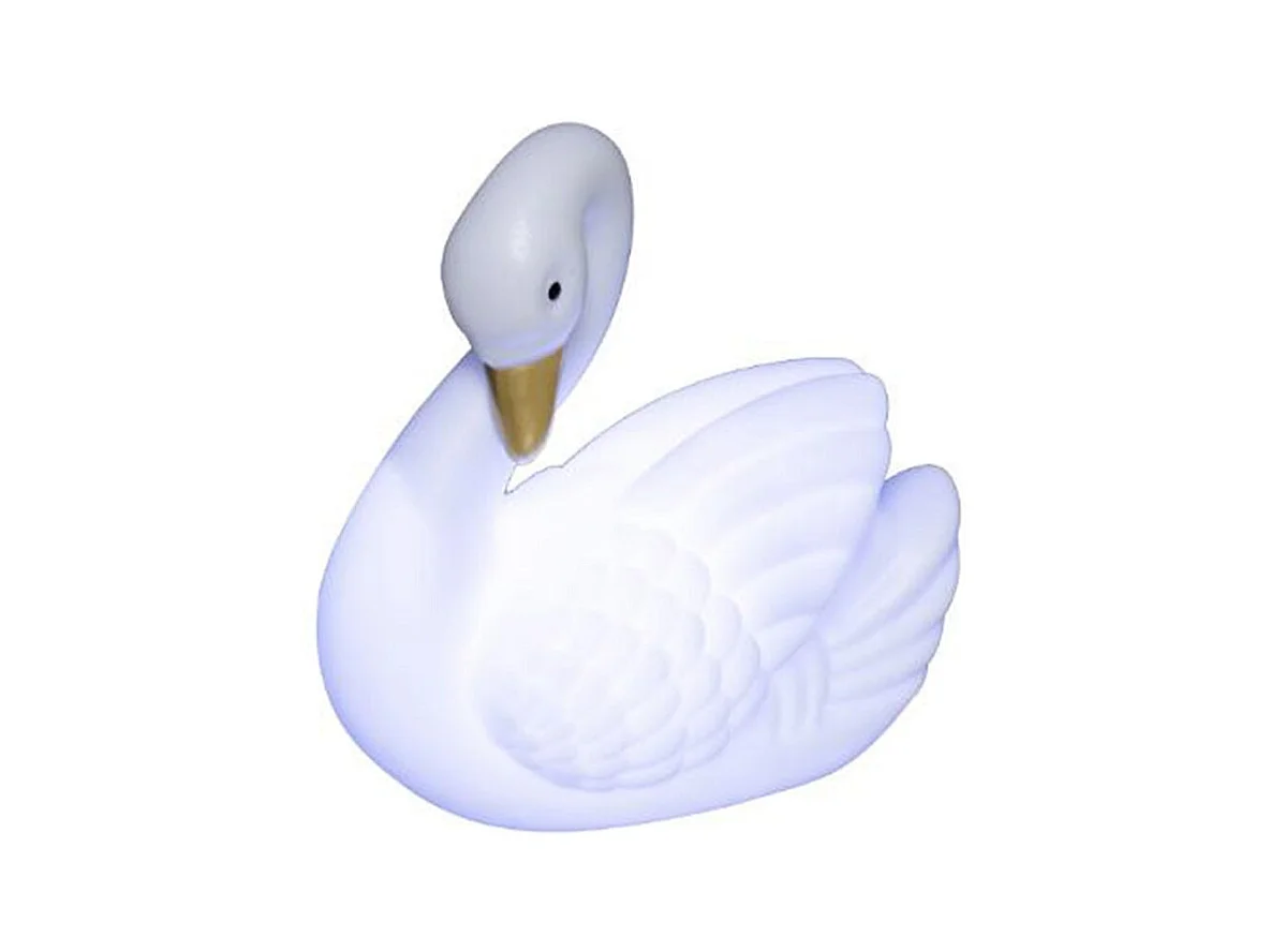 Veilleuse Enfant "Cygne" 14cm Blanc
