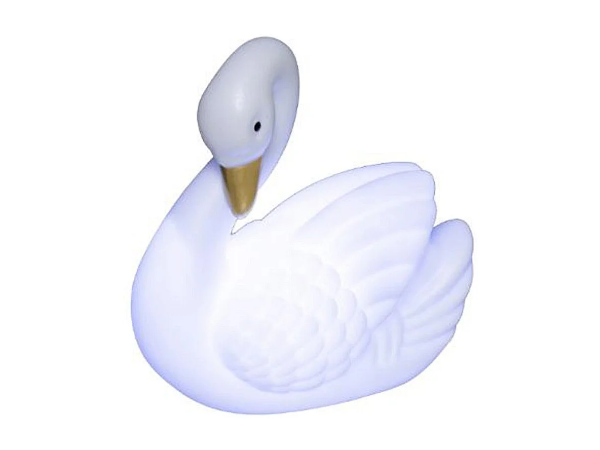 Veilleuse Enfant "Cygne" 14cm Blanc