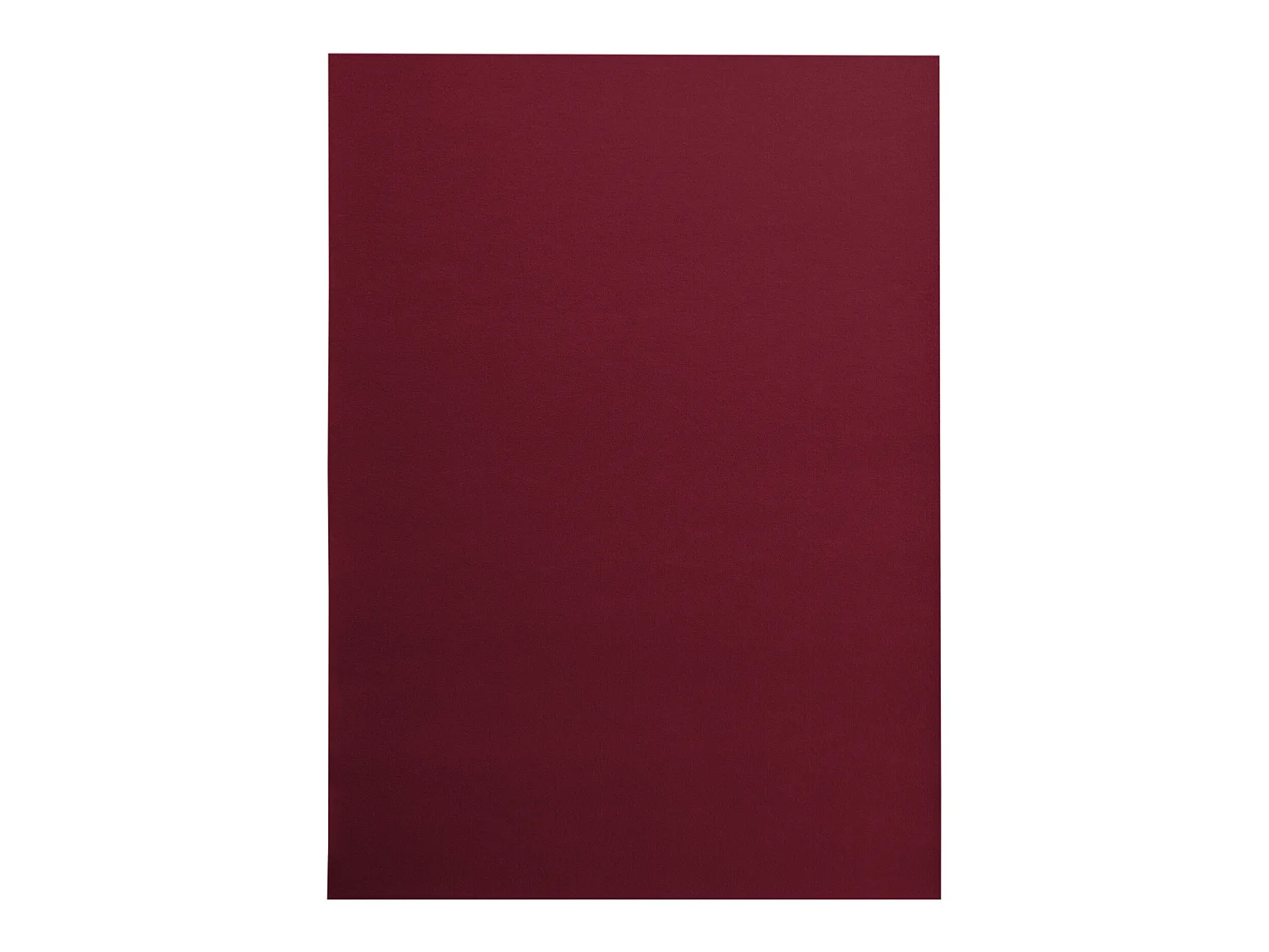 Tapis ANTIDÉRAPANT RUMBA 1375 couleur unique cerise 130x200 cm