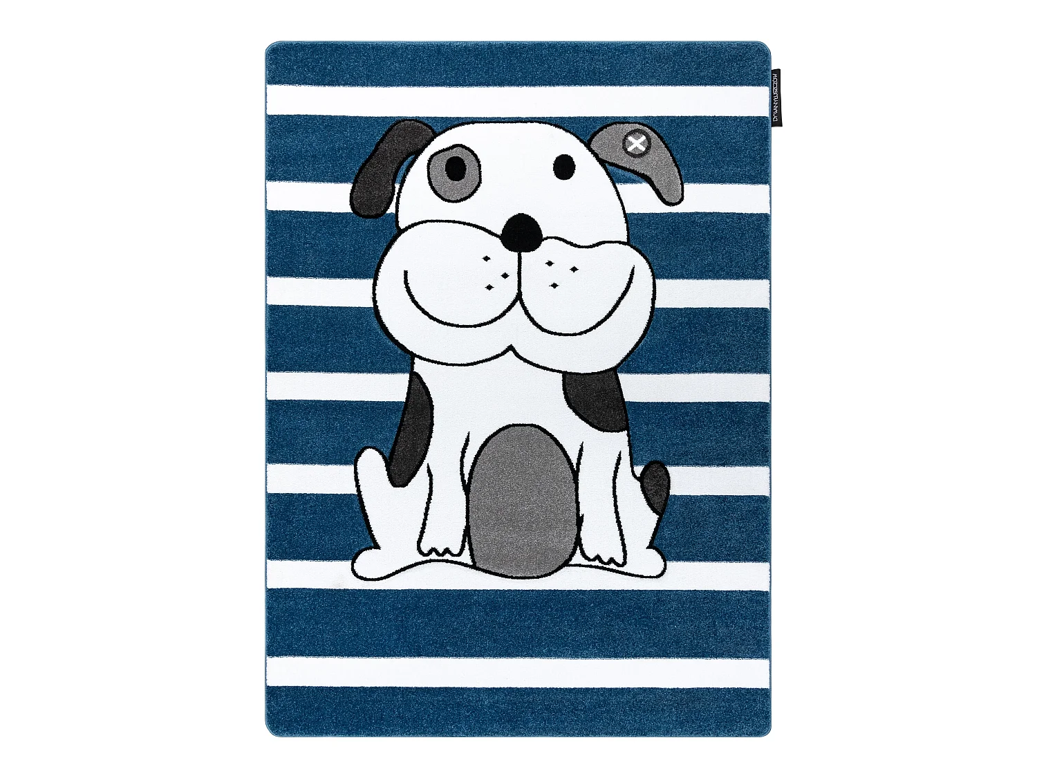 Tapis PETIT PUPPY CHIOT bleu 200x290 cm