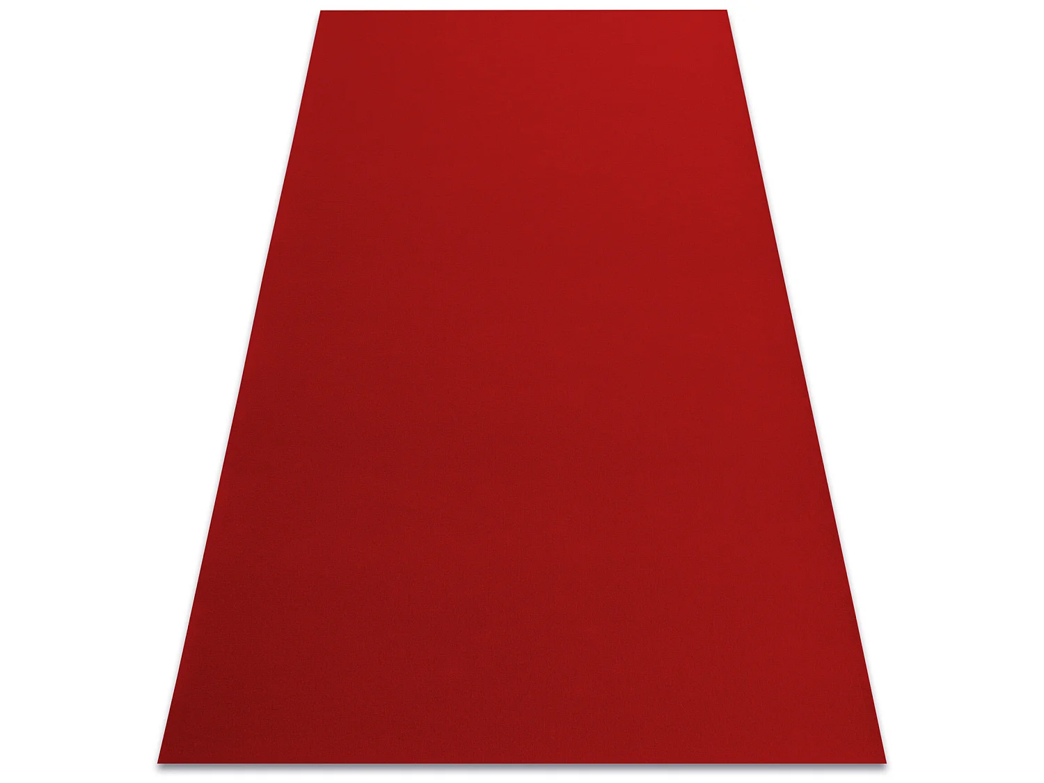 Tapis ANTIDÉRAPANT RUMBA 1974 couleur unique bordeaux 200x450 cm