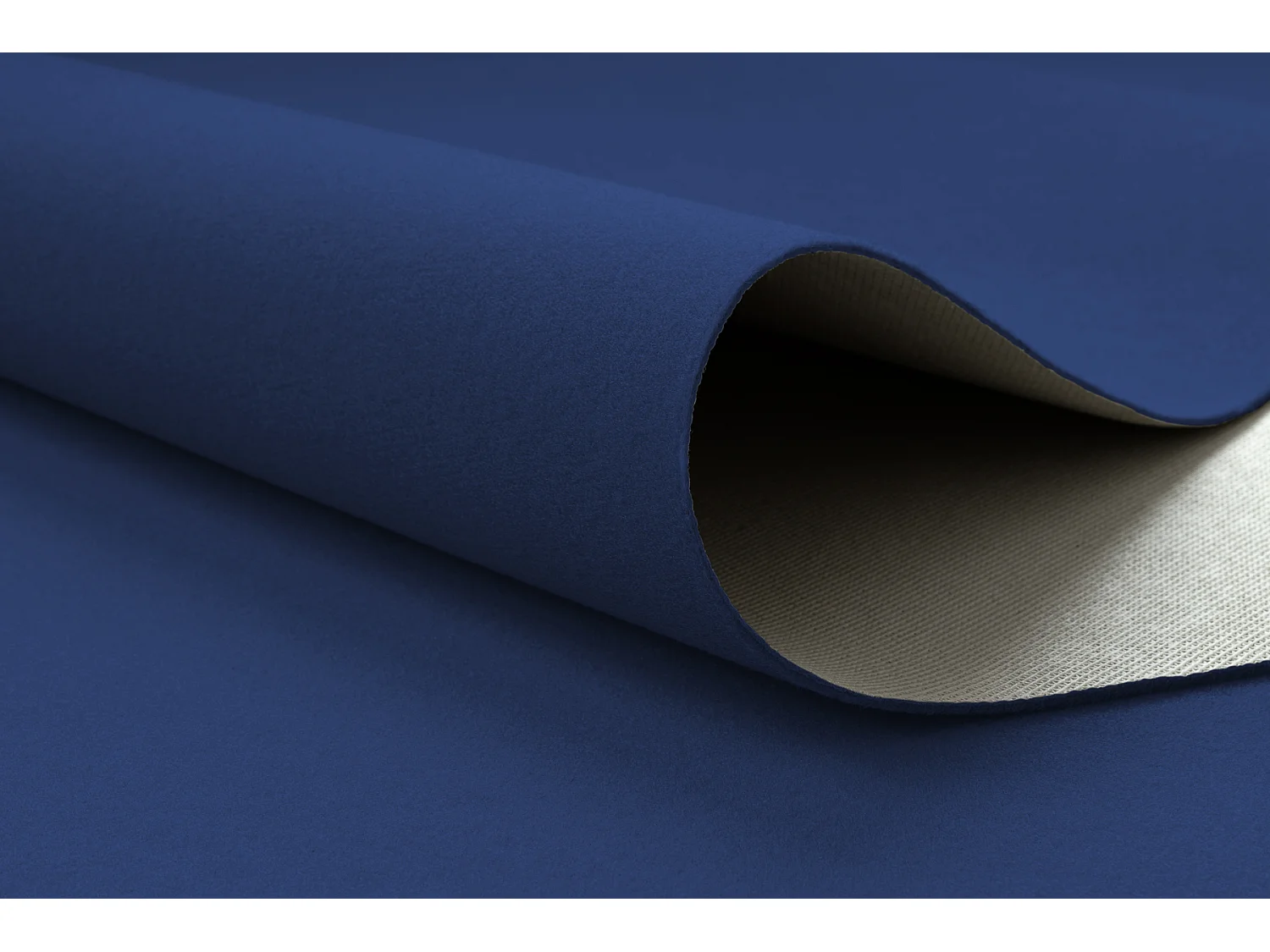 Tapis ANTIDÉRAPANT RUMBA 1380 couleur unique saphir 150x200 cm