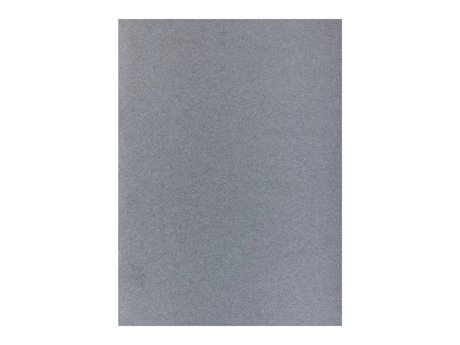 Tapis ANTIDÉRAPANT RUMBA 1809 couleur unique gris chiné 120x200 cm