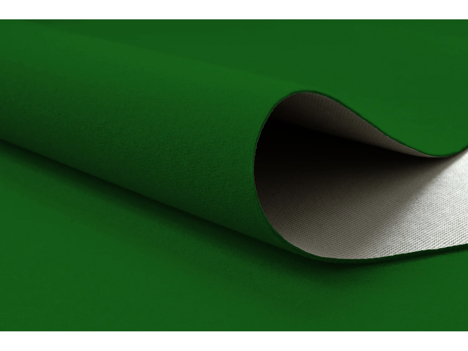 Tapijt met rubber bekleed RUMBA 1967 éénkleurig groen 150x200 cm