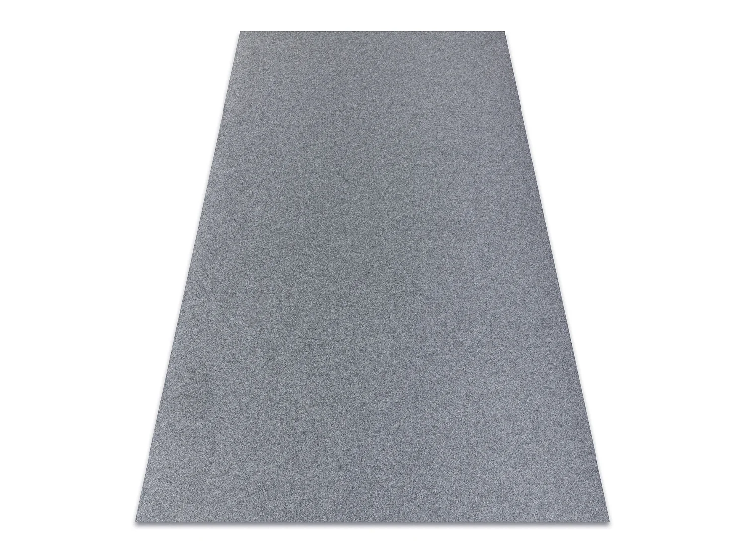 Tapis ANTIDÉRAPANT RUMBA 1809 couleur unique gris chiné 150x200 cm