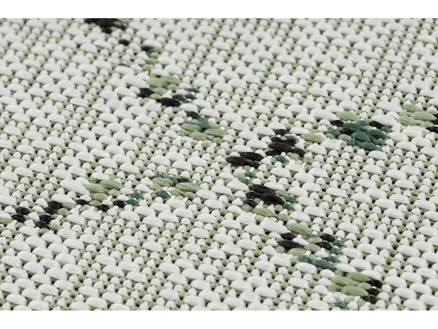 Sisal tapijt SISAL COLOR 19436/062 Ruit Vierho beige kleuring 120x170 cm