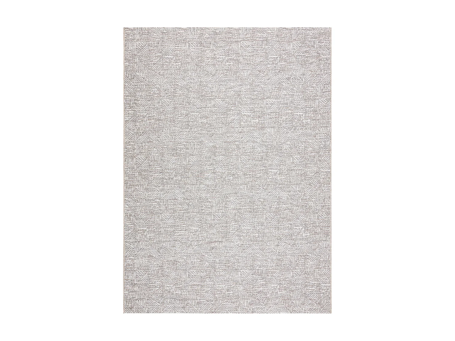 Tapijt Sisal SISAL COLOR 47373560 Doolhof beige  200x290 cm