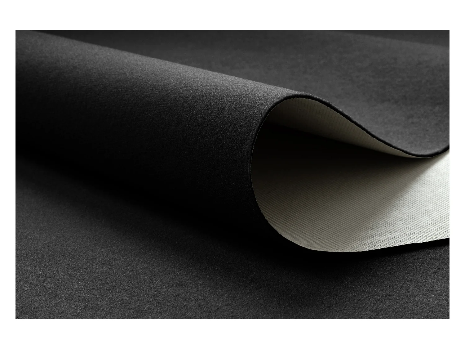 Tapijt met rubber bekleed RUMBA 1909 éénkleurig antraciet 200x450 cm