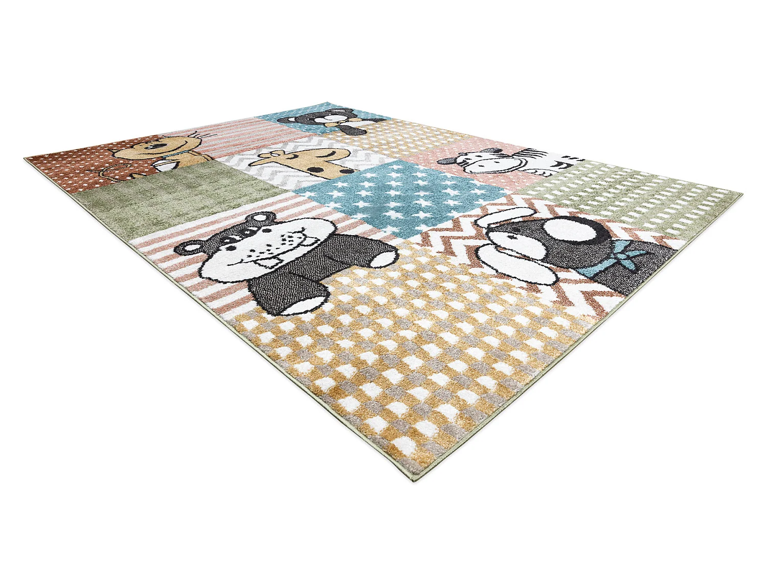 Tapijt FUN Pets voor kinderen, dieren multi 200x290 cm