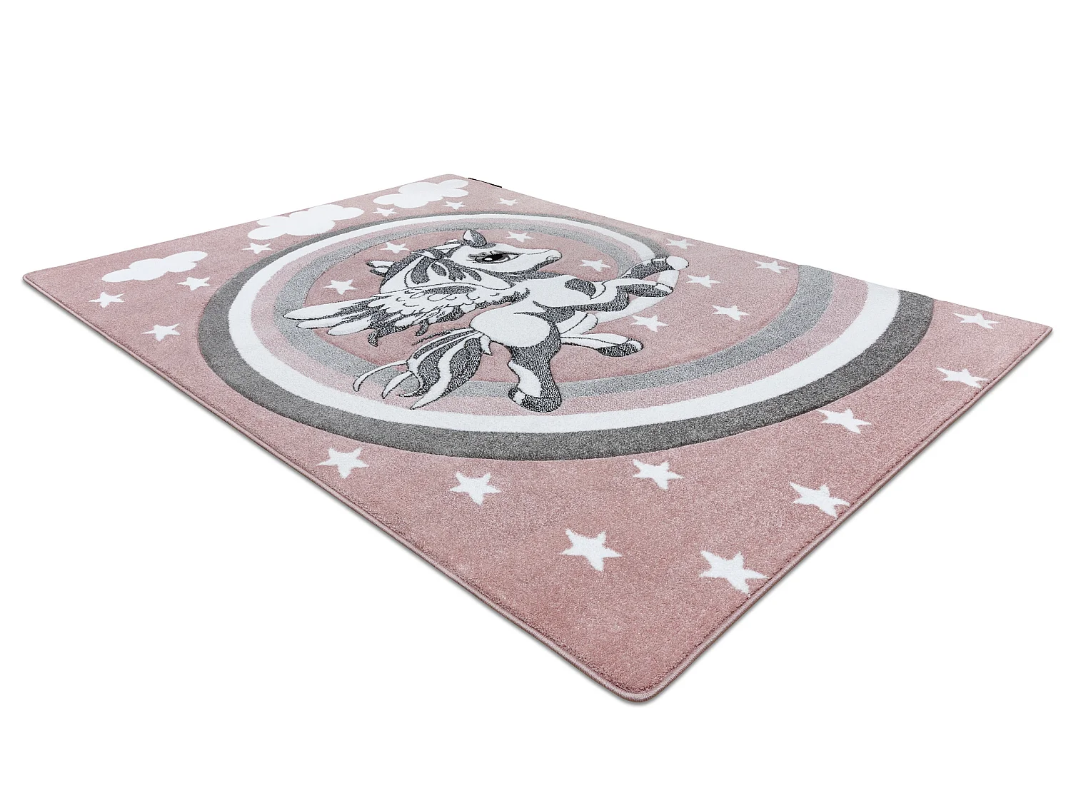 Kinderteppich PETIT PONY rosa 200x290 cm