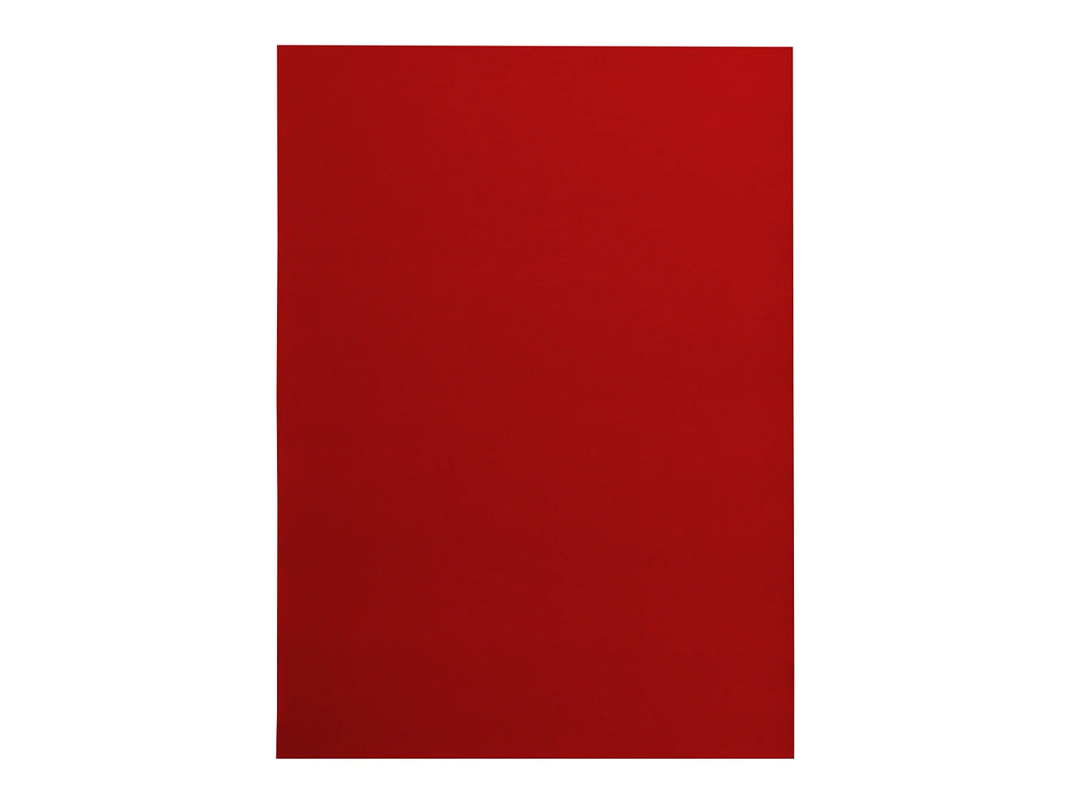 Tapijt met rubber bekleed RUMBA 1974 éénkleurig bordeauxrood, rood 100x200 cm