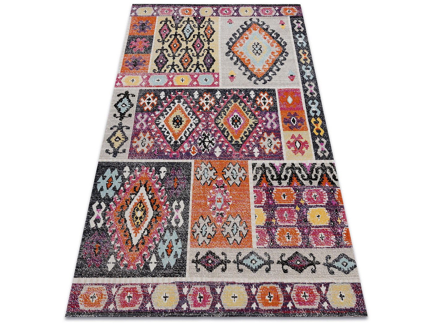 Vintage Michelangelo Vloerkleed Multi Laagpolig Tapijt - 160x230 CM | Leen Bakker