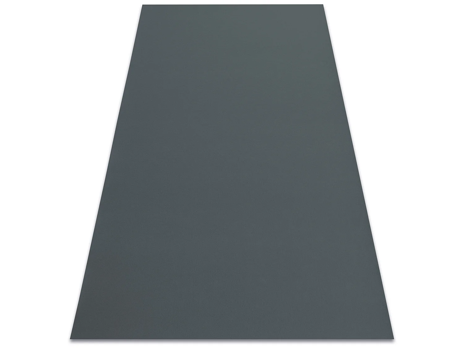 Tapis ANTIDÉRAPANT RUMBA 1720 couleur unique graphite 200x350 cm